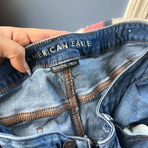 Next level stretch jeggings from AEO. Discontinued size.